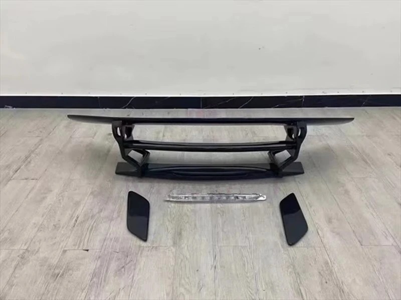 BS Style Carbon Fiber Rear Spoiler Wing for  GT GTS GTR Rear Tail Body Kit Retrofit Accessories